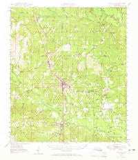 Wiggins Mississippi Historical topographic map, 1:62500 scale, 15 X 15 Minute, Year 1947