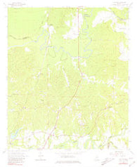Willows Mississippi Historical topographic map, 1:24000 scale, 7.5 X 7.5 Minute, Year 1963