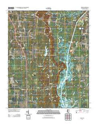 Wren Mississippi Historical topographic map, 1:24000 scale, 7.5 X 7.5 Minute, Year 2012