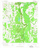 Wren Mississippi Historical topographic map, 1:24000 scale, 7.5 X 7.5 Minute, Year 1966