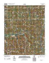 Wyatte Mississippi Historical topographic map, 1:24000 scale, 7.5 X 7.5 Minute, Year 2012