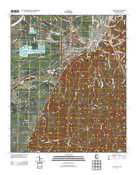 Yazoo City Mississippi Historical topographic map, 1:24000 scale, 7.5 X 7.5 Minute, Year 2012