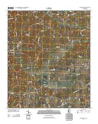 Zeiglerville Mississippi Historical topographic map, 1:24000 scale, 7.5 X 7.5 Minute, Year 2012