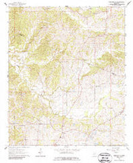 Zeiglerville Mississippi Historical topographic map, 1:24000 scale, 7.5 X 7.5 Minute, Year 1964