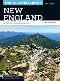 Buy map 100 Classic Hikes: New England