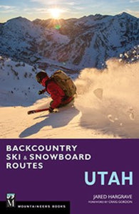 Buy map Backcountry Ski & Snowboard Routes: Utah