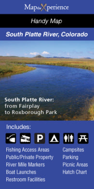 Buy map South Platte River, Colorado Fishing Map