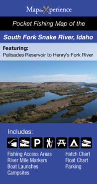 Buy map South Fork of Snake River, Idaho Fishing Map