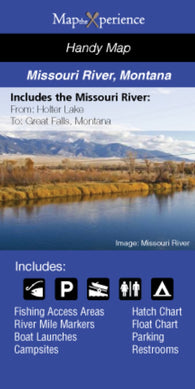 Buy map Missouri River, Montana Fishing Map