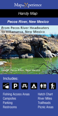 Buy map Pecos River, New Mexico Fishing Map