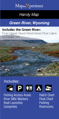 Buy map Green River, Wyoming Fishing Map