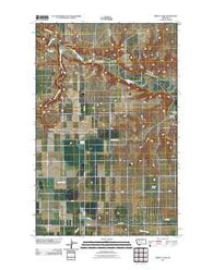 Abbott Lake Montana Historical topographic map, 1:24000 scale, 7.5 X 7.5 Minute, Year 2011
