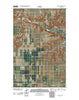 Abbott Lake Montana Historical topographic map, 1:24000 scale, 7.5 X 7.5 Minute, Year 2011
