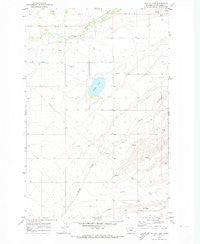 Ackley Lake Montana Historical topographic map, 1:24000 scale, 7.5 X 7.5 Minute, Year 1970