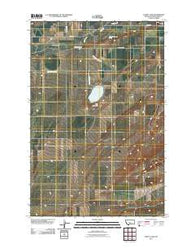 Ackley Lake Montana Historical topographic map, 1:24000 scale, 7.5 X 7.5 Minute, Year 2011
