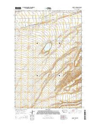 Ackley Lake Montana Current topographic map, 1:24000 scale, 7.5 X 7.5 Minute, Year 2014