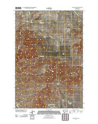 Acorn Flats Montana Historical topographic map, 1:24000 scale, 7.5 X 7.5 Minute, Year 2011