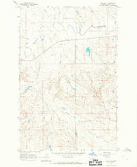 Ada Creek Montana Historical topographic map, 1:24000 scale, 7.5 X 7.5 Minute, Year 1964