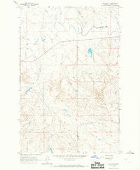 Ada Creek Montana Historical topographic map, 1:24000 scale, 7.5 X 7.5 Minute, Year 1964