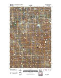 Ada Creek Montana Historical topographic map, 1:24000 scale, 7.5 X 7.5 Minute, Year 2011