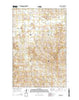 Ada Creek Montana Current topographic map, 1:24000 scale, 7.5 X 7.5 Minute, Year 2014