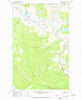 Ahern Pass Montana Historical topographic map, 1:24000 scale, 7.5 X 7.5 Minute, Year 1968