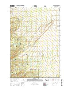 Ajax Ranch Montana Current topographic map, 1:24000 scale, 7.5 X 7.5 Minute, Year 2014