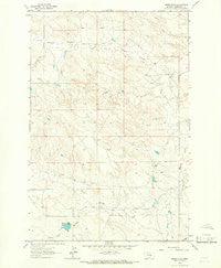Akers Ranch Montana Historical topographic map, 1:24000 scale, 7.5 X 7.5 Minute, Year 1963