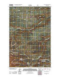 Alaska Bench Montana Historical topographic map, 1:24000 scale, 7.5 X 7.5 Minute, Year 2011