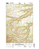 Alaska Bench Montana Current topographic map, 1:24000 scale, 7.5 X 7.5 Minute, Year 2014