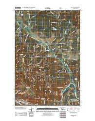 Alberton Montana Historical topographic map, 1:24000 scale, 7.5 X 7.5 Minute, Year 2011