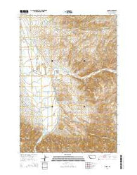 Alder Montana Current topographic map, 1:24000 scale, 7.5 X 7.5 Minute, Year 2014