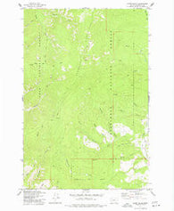 Alder Gulch Montana Historical topographic map, 1:24000 scale, 7.5 X 7.5 Minute, Year 1975