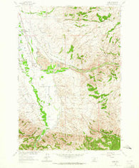 Alder Montana Historical topographic map, 1:24000 scale, 7.5 X 7.5 Minute, Year 1963