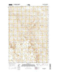 Alkali Creek Montana Current topographic map, 1:24000 scale, 7.5 X 7.5 Minute, Year 2014