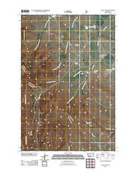 Alkali Lake Montana Historical topographic map, 1:24000 scale, 7.5 X 7.5 Minute, Year 2011