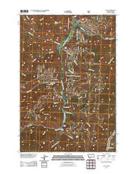 Alta Montana Historical topographic map, 1:24000 scale, 7.5 X 7.5 Minute, Year 2011