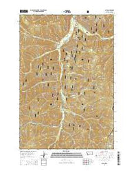 Alta Montana Current topographic map, 1:24000 scale, 7.5 X 7.5 Minute, Year 2014