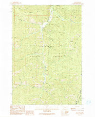 Alta Montana Historical topographic map, 1:24000 scale, 7.5 X 7.5 Minute, Year 1991