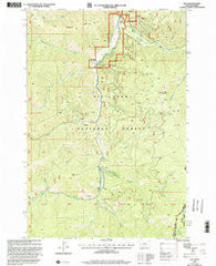 Alta Montana Historical topographic map, 1:24000 scale, 7.5 X 7.5 Minute, Year 1998