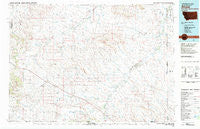 Alzada Montana Historical topographic map, 1:100000 scale, 30 X 60 Minute, Year 1981