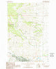 Anaconda North Montana Historical topographic map, 1:24000 scale, 7.5 X 7.5 Minute, Year 1989