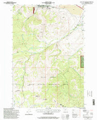 Anaconda South Montana Historical topographic map, 1:24000 scale, 7.5 X 7.5 Minute, Year 1996