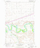 Antelope Butte Montana Historical topographic map, 1:24000 scale, 7.5 X 7.5 Minute, Year 1965