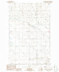 Antelope Coulee SW Montana Historical topographic map, 1:24000 scale, 7.5 X 7.5 Minute, Year 1986