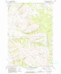 Antelope Creek Montana Historical topographic map, 1:24000 scale, 7.5 X 7.5 Minute, Year 1971