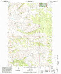 Antelope Creek Montana Historical topographic map, 1:24000 scale, 7.5 X 7.5 Minute, Year 1996