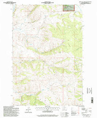 Antelope Creek Montana Historical topographic map, 1:24000 scale, 7.5 X 7.5 Minute, Year 1996