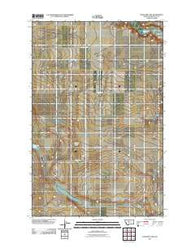 Antelope Lake Montana Historical topographic map, 1:24000 scale, 7.5 X 7.5 Minute, Year 2011