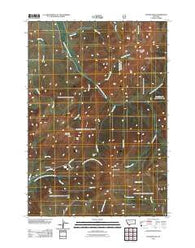 Antone Peak Montana Historical topographic map, 1:24000 scale, 7.5 X 7.5 Minute, Year 2011